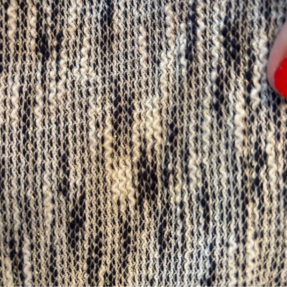 Talbots Boxy 3/4 Sleeve Sweater Top, Large, Nautical Spring Sailing Casual - Picture 8 of 10